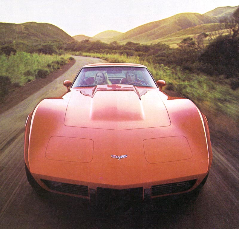1979 Corvette - brochure cover photo