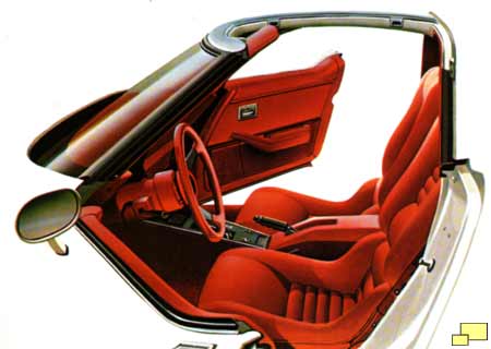 1980 Corvette interior