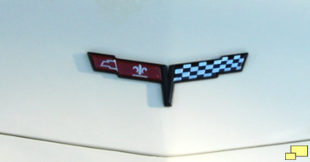 1981 Corvette Front Hood Emblem