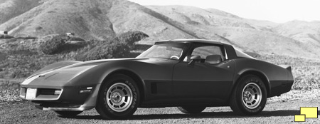 1981 Corvette Official GM photo