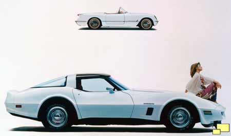 1982, 1953 Corvette