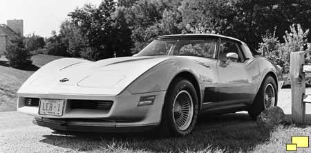 1982 Corvette Official GM photo