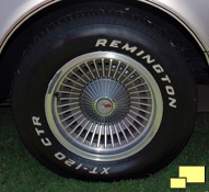 1982 Chevrolet Corvette Commemorative Edition wheel