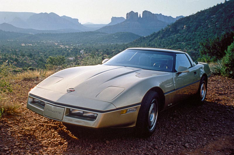 1984 C4 Corvette - GM Photograph