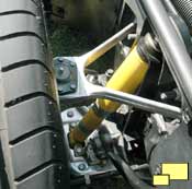 1984 Corvette front suspension access