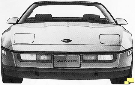1984 Chevrolet Corvette newspaper image