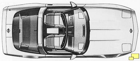 1984 Corvette C4 Newspaper illustration