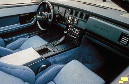 1984 Corvette C4 interior