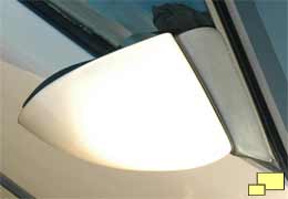 1987 Corvette side mirror deflector