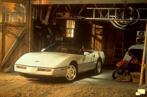 1988 Corvette Convertible White