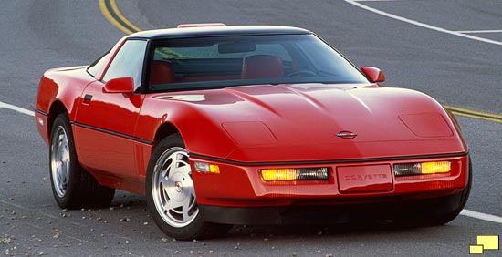 1990 Chevrolet Corvette ZR-1 in Bright Red