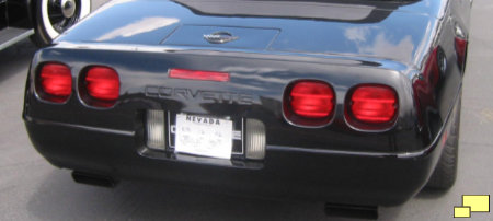 1991 Corvette Rear Bumper