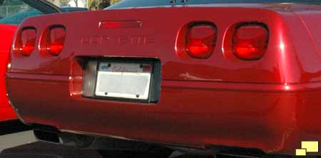 1991 Corvette rear bumper