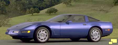 1995 Corvette: Official GM photograph