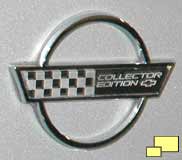 1996 Corvette special edition emblem