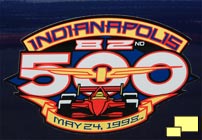 1998 Corvette Indy 500 pace car replica decal