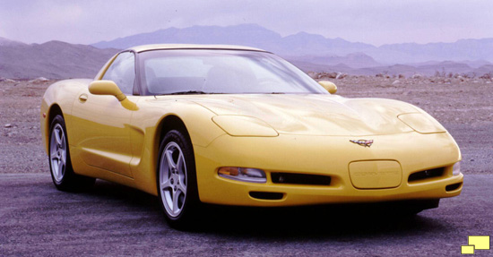 2000 Chevrolet Corvette C5 Convertible in Millenium Yellow