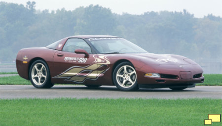 2002 Chevrolet Corvette Coupe Indianapolis 500 Pace Car Decal Graphics