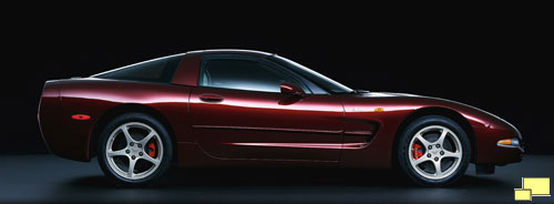 2002 Corvette Coupe in Magnetic Red Metallic