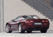 2003 Corvette in Anniversary Red Xirallic Crystal