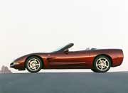2003 Corvette in Anniversary Red