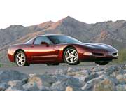 2003 Corvette in Anniversary Red Xirallic Crystal