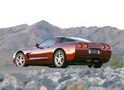 2003 Corvette in Anniversary Red