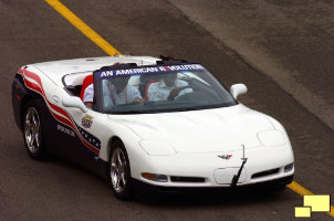 2004 Corvette Indy 500 Pace Car Morgan Freeman Driving