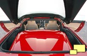 2005 Corvette targa roof storage