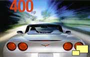 2005 Corvette C6 ad - 400 Horsepower