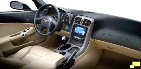 2005 Corvette interior