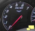 2005 Corvette C6 tachometer