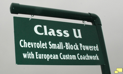 2005 Pebble Beach Class Sign