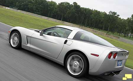 2006 Corvette in Machine Silver