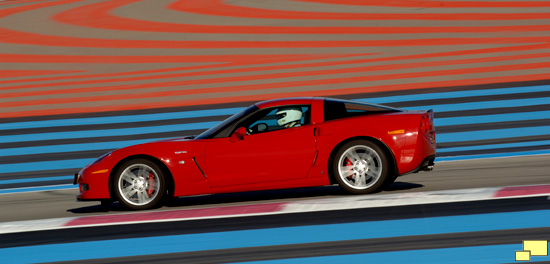 2006 Corvette C6 Z06 Coupe in Victory Red