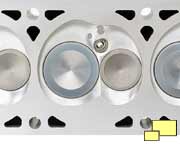 2006 Corvette Z06 Cylinder Head - Combustion Chamber with CNC Machining