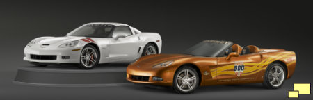 2007 Corvette Ron Fellows Special Edition Z06 in Arctic White, Indy 500 Pace Car Replica