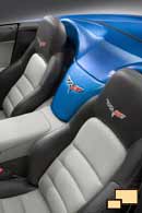 2008 Corvette convertible interior