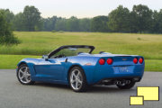 2009 Chevrolet Corvette Convertible Jetstream Blue Metallic