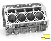 2009 Corvette ZR1 LS9 engine block