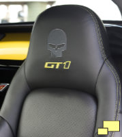GT1 Championship Edition Corvette Interior Seat Jake Embroidery