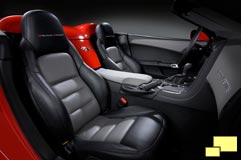 2010 Corvette Grand Sport interior