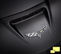 2012 Chevrolet Corvette Centennial Edition front emblem