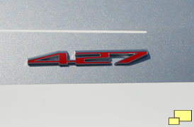 2013 Chevrolet Corvette 427 Hood Emblem