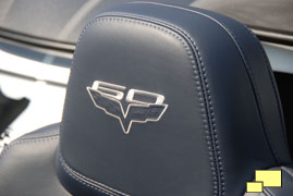 2013 Corvette 60th Anniversary Headrest Embroidery