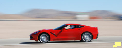 2014 C7 Corvette Willow Springs International Raceway - Motion Blur