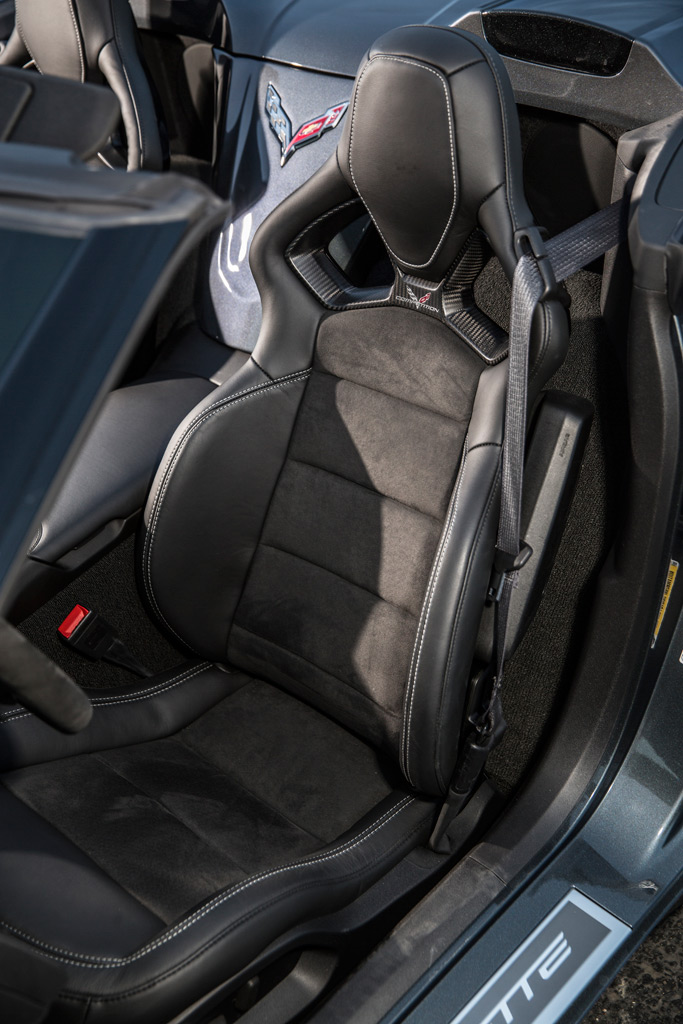 2014 Chevrolet Corvette C7 competition seat.