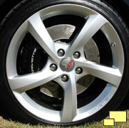 2014 Chevrolet Corvette convertible Z51 wheel