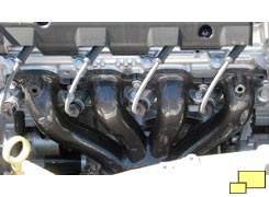 2014 C7 Corvette LT1 engine exhaust manifold