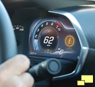 2014 Corvette speedometer